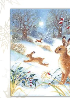 Winter Hares