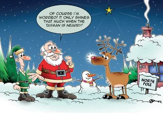 Humorous Business Christmas Cards collection