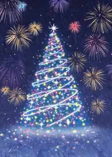 Festive and Bright