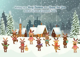 Teamwork Reindeer