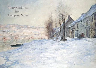 Lavacourt under Snow