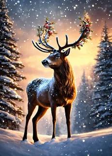 Christmas Stag