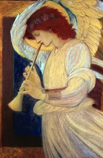 An Angel Playing a Flageolet