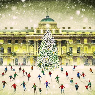 Skating at Somerset House