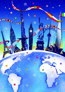 International Christmas Cards collection