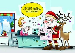 Humorous Business Christmas Cards collection